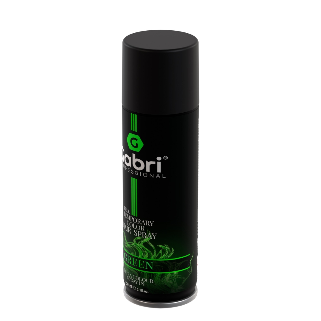 Gabri Professional - Pro Temporary Hair Colour Spray Green 150ml