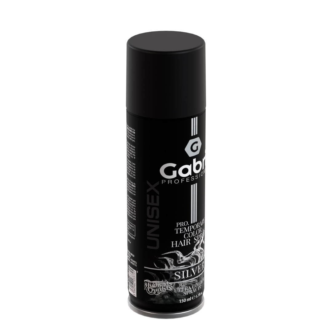 Gabri Professional - Pro Temporary Hair Colour Spray Silver 150ml
