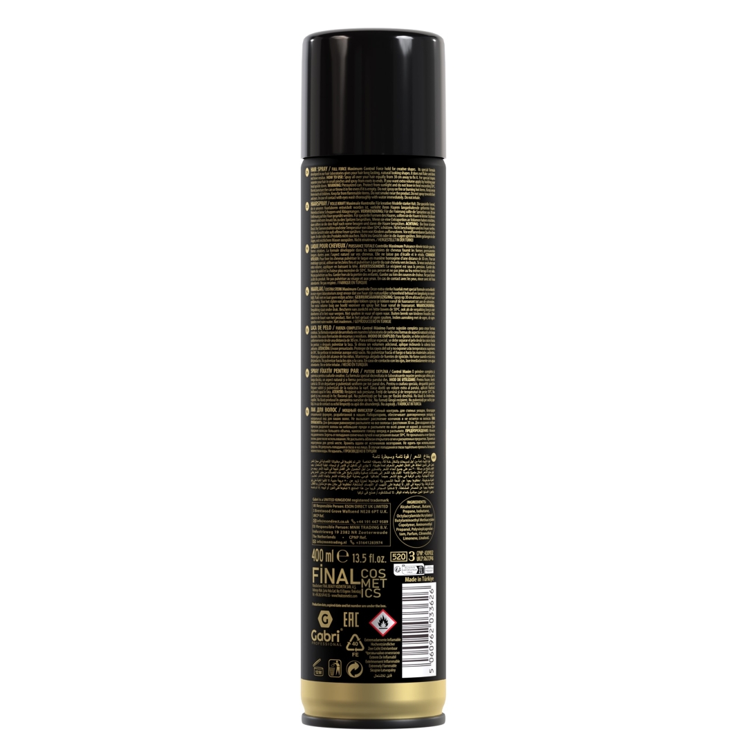 Gabri Professional - Hair Styling Spray Maximum Power Cool 400ml