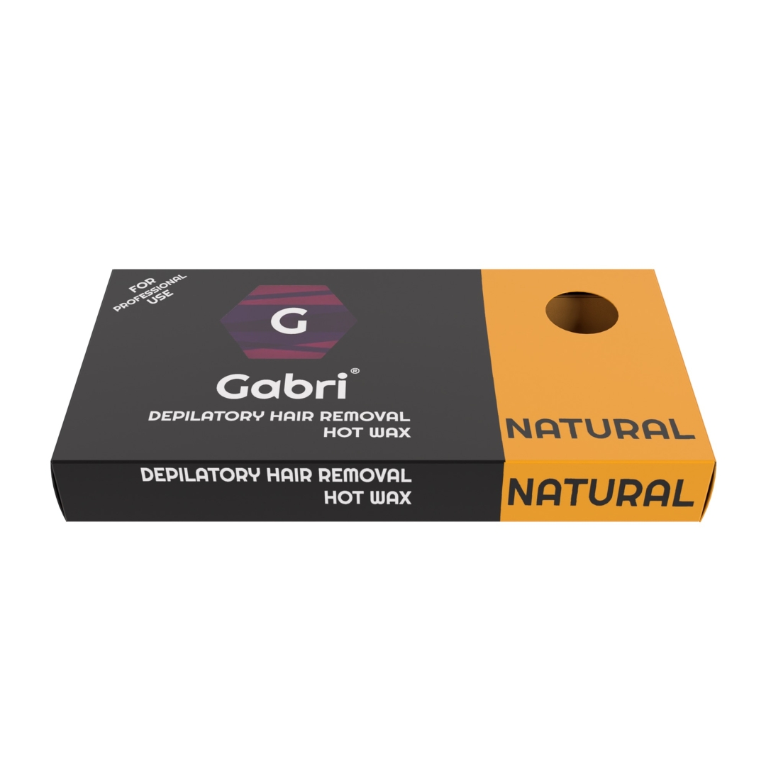 Gabri Professional - Depilatory Hair Removal Hot Wax Natural 500g