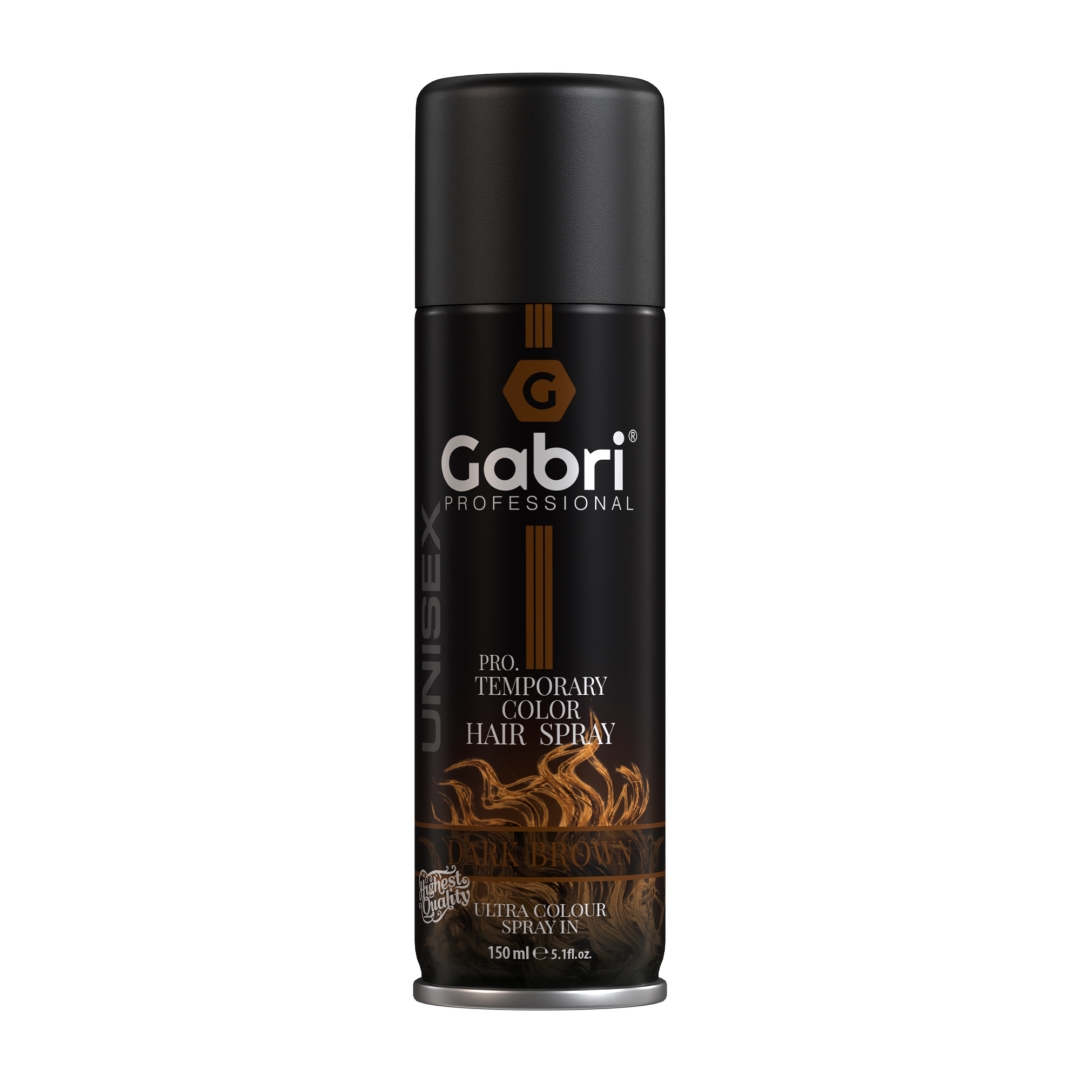 Gabri Professional - Pro Temporary Hair Colour Spray Dark Brown 150ml