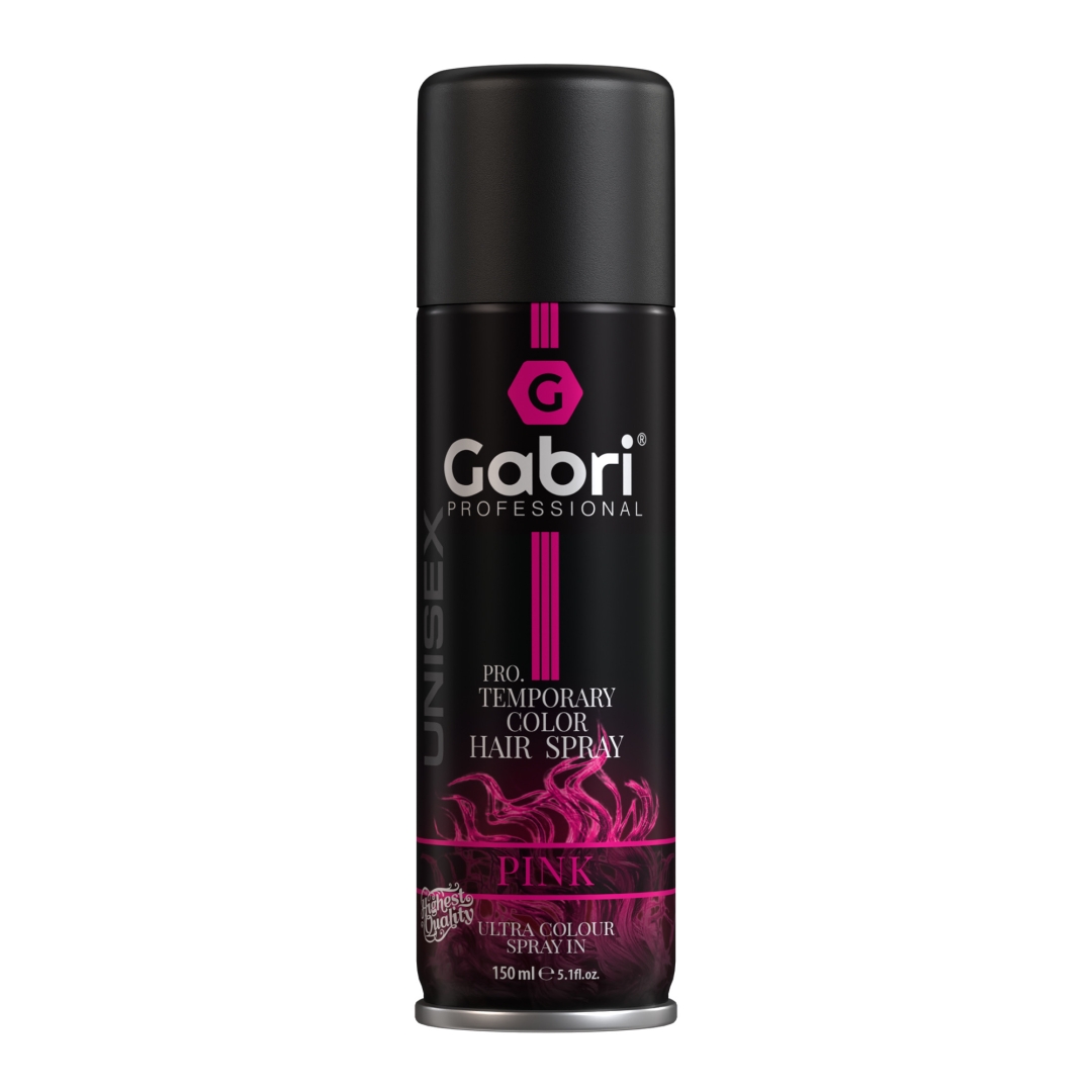 Gabri Professional - Pro Temporary Hair Colour Spray Pink 150ml