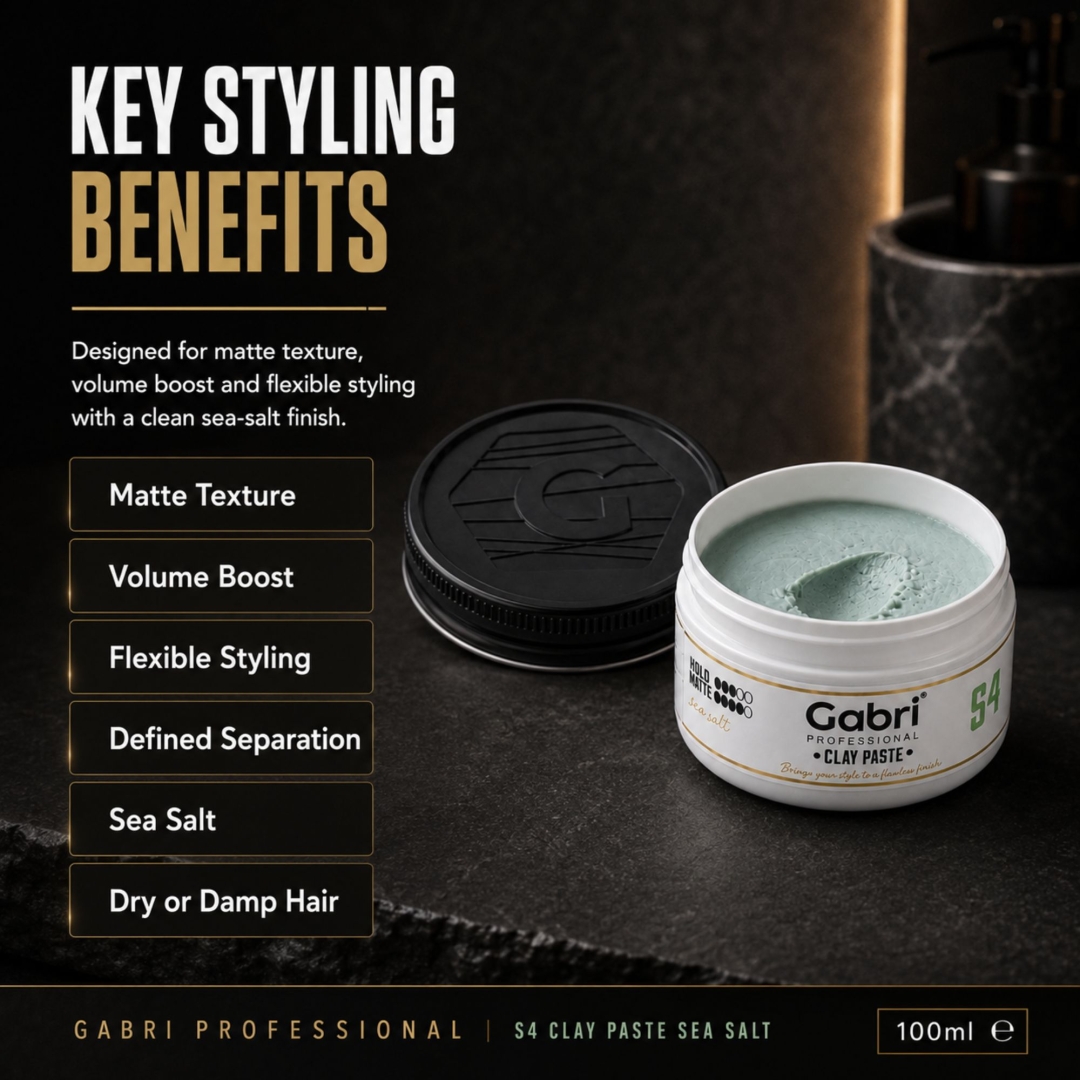 Gabri Professional - S4 Clay Paste Sea Salt 100ml