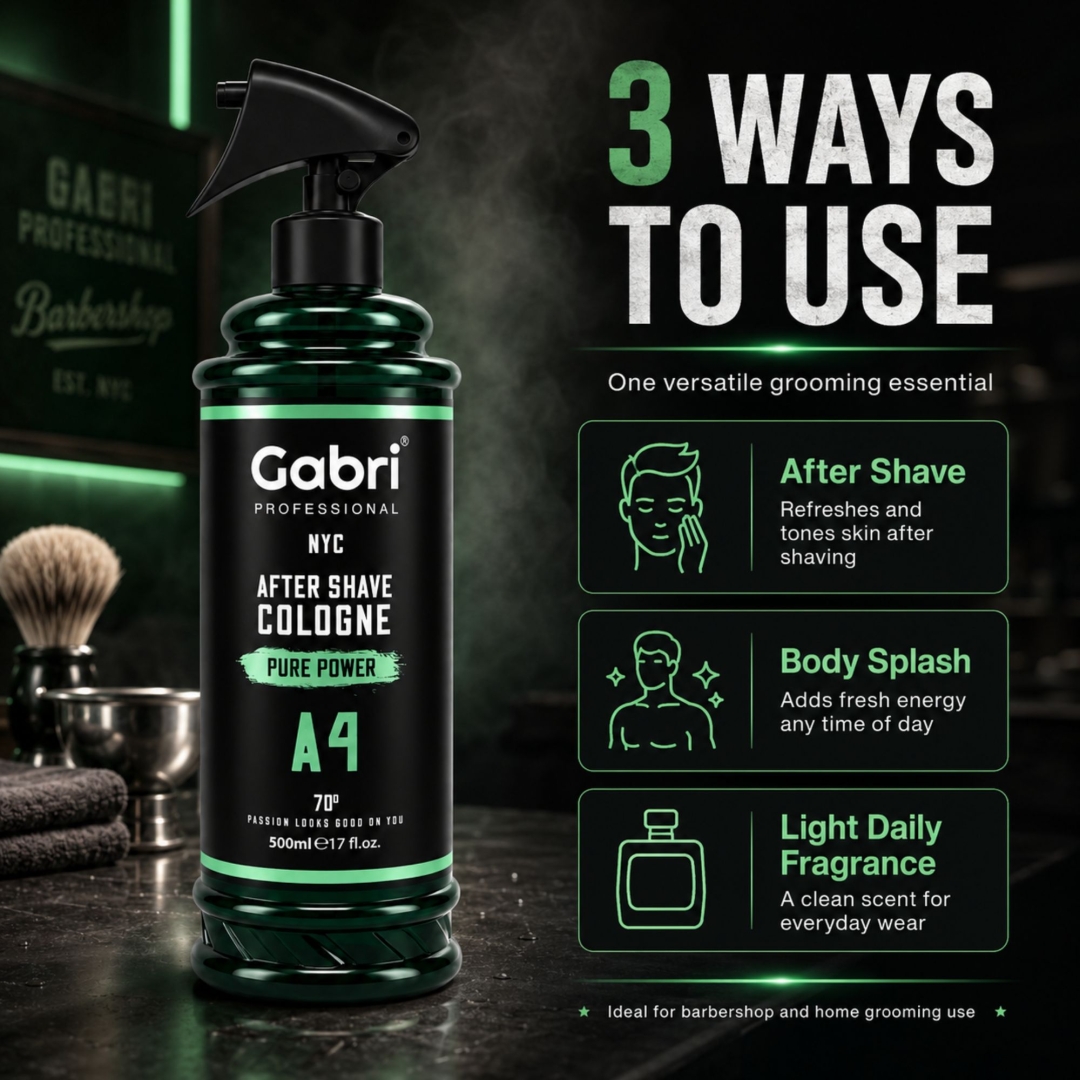 Gabri Professional - A4 After Shave Cologne Pure Power 500ml