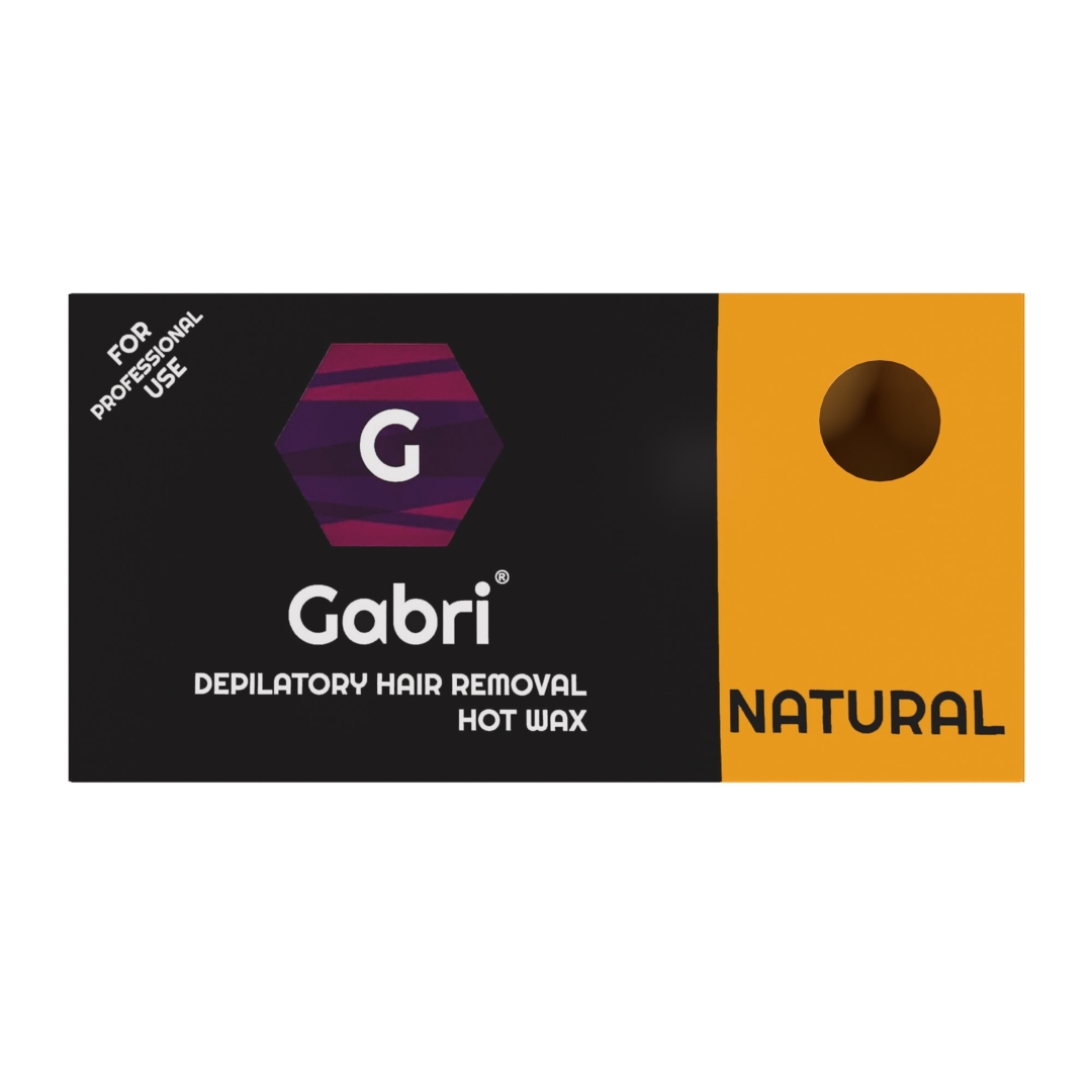 Gabri Professional - Depilatory Hair Removal Hot Wax Natural 500g