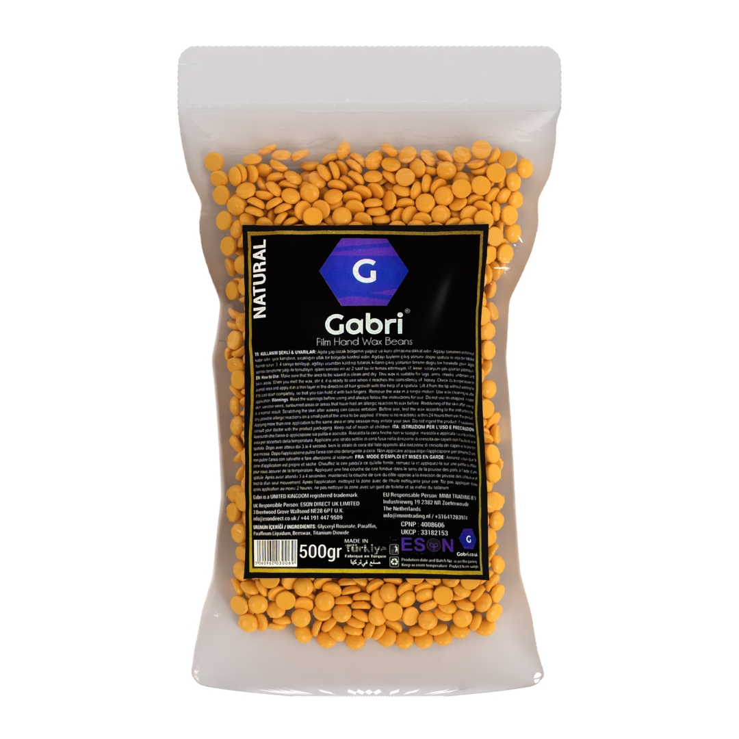 Gabri Professional - Film Hand Wax Beans Natural 500g