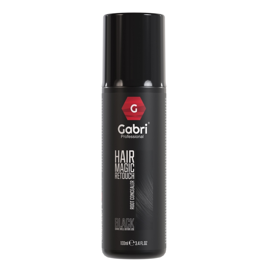 Gabri Professional - Hair Magic Retouch Root Concealer Black 100ml