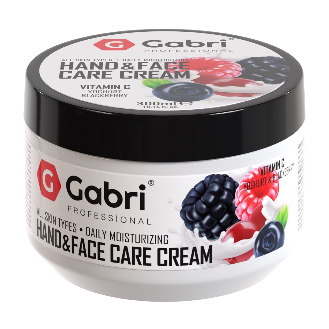 Gabri Professional - Hand & Face Care Cream Yoghurt & Blackberry 300ml