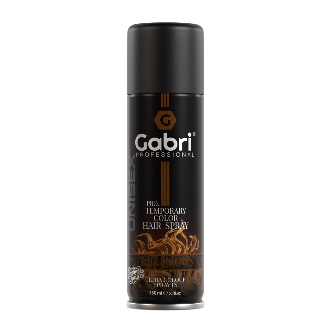 Gabri Professional - Pro Temporary Hair Colour Spray Dark Brown 150ml